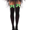 a woman wearing black stockings and a tutu